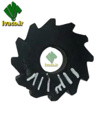 دنده کود لاستيکي سياه هاسيا