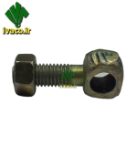 پيچ سر سوراخ فنر رديفکار روزنه دار